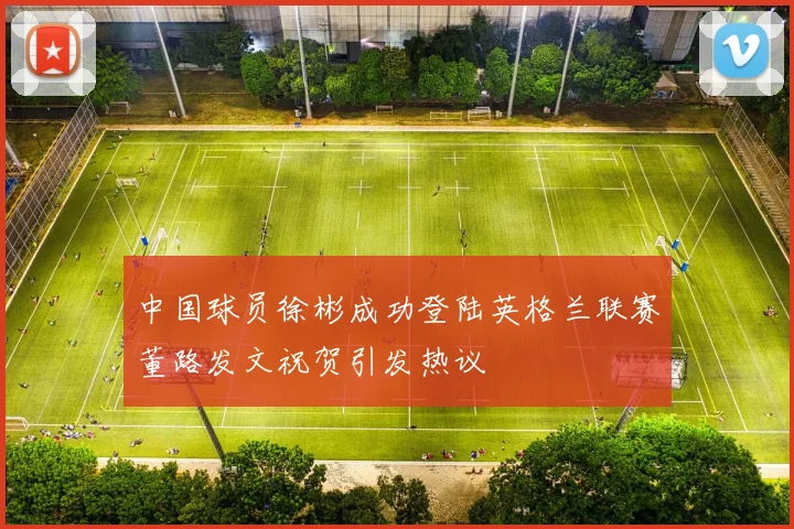 中国球员徐彬成功登陆英格兰联赛董路发文祝贺引发热议